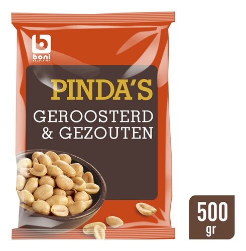 1811620 BONI cacahuètes grillées & salées 500g - Image 1