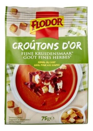 FLODOR CROÛTONS D'OR fines herbes 75g