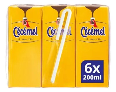 CHOCOMEL Demi-écrémé 6x200ml