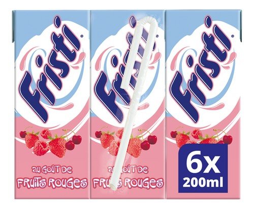 2520505 FRISTI fruits rouges brique 6x200ml - Image 1
