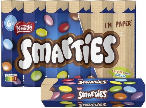 2723137 NESTLÉ SMARTIES lait 6x34pc - Image 1