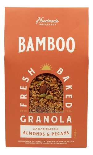 2786791 BAMBOO granola Caramel Almond&Pecan 350g - Image 1