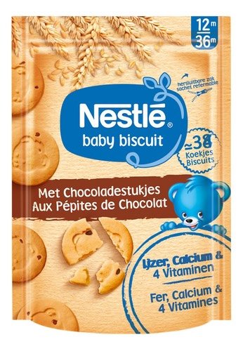 3222280 NESTLÉ Biscuit pépites chocolat 1+ 150g - Image 1