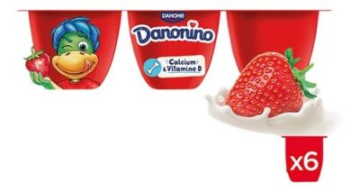 DANONINO fraise 6x100g