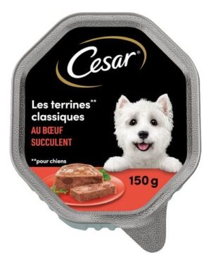 CESAR Classics boeuf barquette 150g