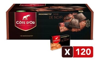 CÔTE D'OR Mignonnette noir de noir 1,2kg
