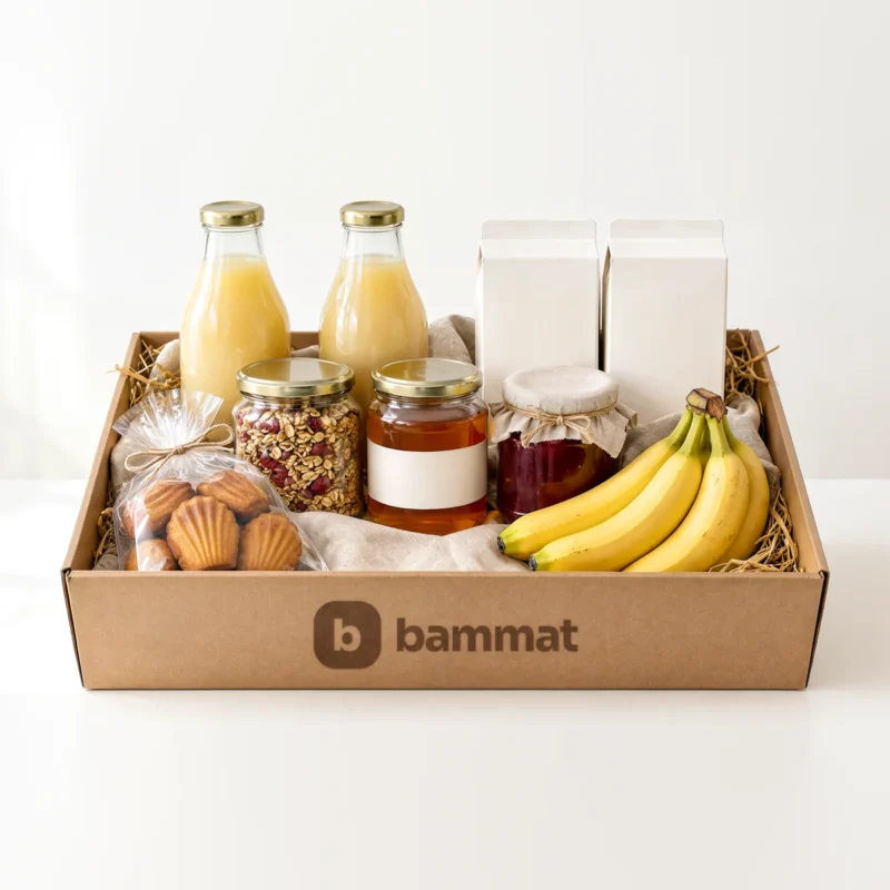 Organic breakfast box — about 8 people