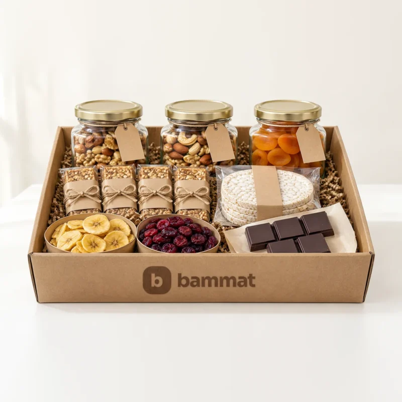 Healthy snack box — about 60 portions